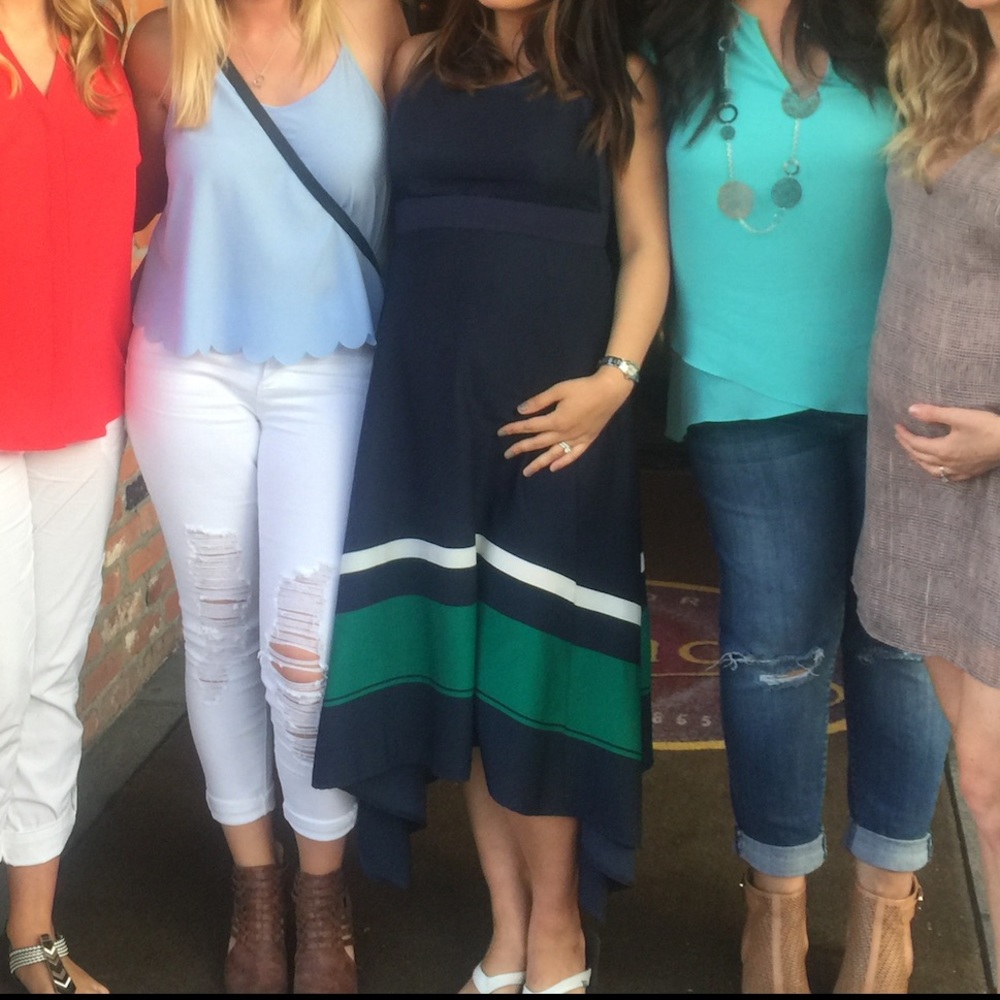 A pea in the pod maternity dress